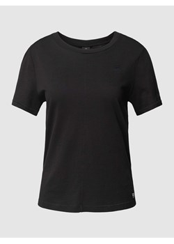 T-shirt z detalem z logo ze sklepu Peek&Cloppenburg  w kategorii Bluzki damskie - zdjęcie 168983544