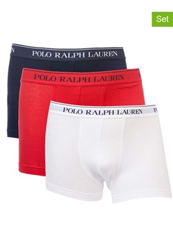 Ralph Lauren Underwear Bokserki (3 pary) w kolorze białym, czerwonym i granatowym ze sklepu Limango Polska w kategorii Majtki męskie - zdjęcie 168984091