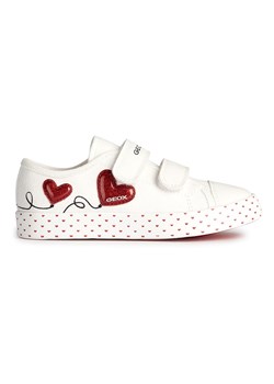 Geox Sneakersy &quot;Ciak&quot; w kolorze biało-czerwonym ze sklepu Limango Polska w kategorii Trampki dziecięce - zdjęcie 168984742