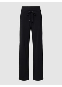 Spodnie z prostą nogawką i tunelem model ‘CANDICE’ ze sklepu Peek&Cloppenburg  w kategorii Spodnie damskie - zdjęcie 168989053