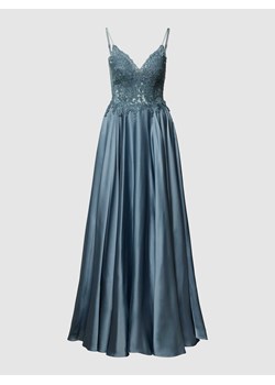 Sukienka wieczorowa z koronkowym obszyciem ze sklepu Peek&Cloppenburg  w kategorii Sukienki - zdjęcie 168989101