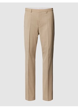Spodnie materiałowe w kant model ‘Hesten’ ze sklepu Peek&Cloppenburg  w kategorii Spodnie męskie - zdjęcie 168989174