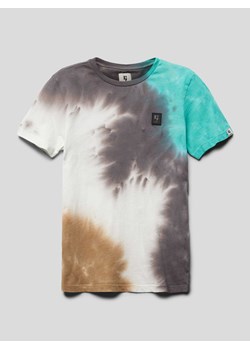T-shirt z efektem batiku ze sklepu Peek&Cloppenburg  w kategorii T-shirty chłopięce - zdjęcie 168989442