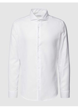 Koszula biznesowa o kroju slim fit z kołnierzykiem typu cutaway ze sklepu Peek&Cloppenburg  w kategorii Koszule męskie - zdjęcie 168989444