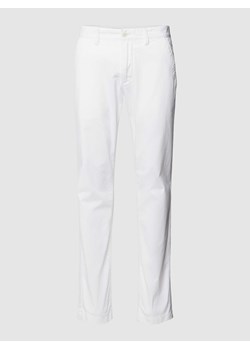 Spodnie o kroju shaped fit z elastycznym pasem ze sklepu Peek&Cloppenburg  w kategorii Spodnie męskie - zdjęcie 168989454