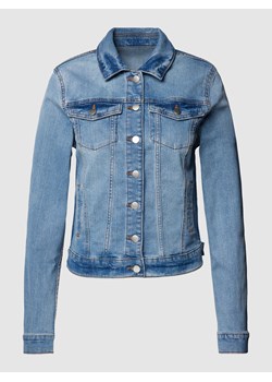 Kurtka jeansowa z dodatkiem wiskozy model ‘SHOW NEW’ ze sklepu Peek&Cloppenburg  w kategorii Kurtki damskie - zdjęcie 168989594