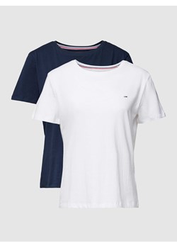 T-shirt z okrągłym dekoltem w zestawie 2 szt. ze sklepu Peek&Cloppenburg  w kategorii Bluzki damskie - zdjęcie 168989701