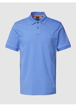 Koszulka polo o kroju slim fit w jednolitym kolorze ze sklepu Peek&Cloppenburg  w kategorii T-shirty męskie - zdjęcie 168989870
