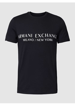 T-shirt z nadrukiem z logo model ‘milano/nyc’ ze sklepu Peek&Cloppenburg  w kategorii T-shirty męskie - zdjęcie 168989900