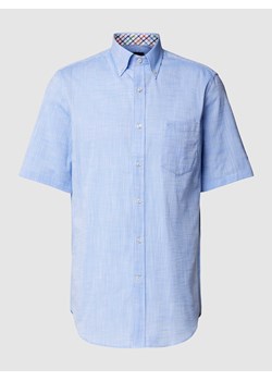 Koszula casualowa o kroju regular fit z krótkim rękawem ze sklepu Peek&Cloppenburg  w kategorii Koszule męskie - zdjęcie 168990092