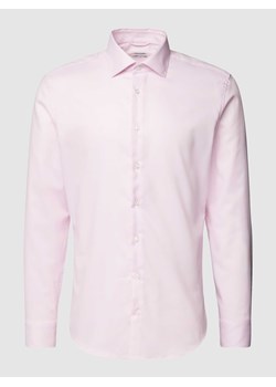 Koszula biznesowa o kroju slim fit z kołnierzykiem typu kent ze sklepu Peek&Cloppenburg  w kategorii Koszule męskie - zdjęcie 168990170