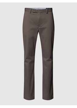 Chinosy o kroju slim stretch z lamowanymi kieszeniami ze sklepu Peek&Cloppenburg  w kategorii Spodnie męskie - zdjęcie 168990471