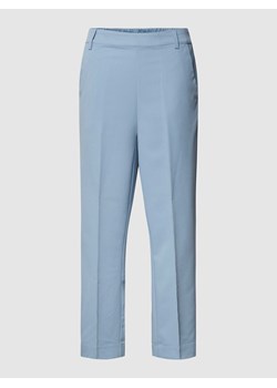 Spodnie o kroju regular fit w kant model ‘SAKURA’ ze sklepu Peek&Cloppenburg  w kategorii Spodnie damskie - zdjęcie 168990554