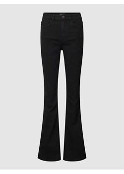 Jeansy o rozkloszowanym kroju w jednolitym kolorze model ‘PEGGY’ ze sklepu Peek&Cloppenburg  w kategorii Jeansy damskie - zdjęcie 168990890