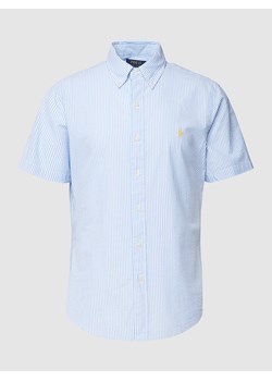 Koszula casualowa ze wzorem w paski i kołnierzykiem typu button down ze sklepu Peek&Cloppenburg  w kategorii Koszule męskie - zdjęcie 168990950