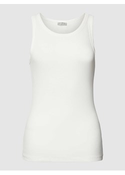 Top z efektem prążkowania model ‘Hizamond’ ze sklepu Peek&Cloppenburg  w kategorii Bluzki damskie - zdjęcie 168991023