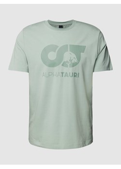 T-shirt z nadrukiem z logo model ‘JERO’ ze sklepu Peek&Cloppenburg  w kategorii T-shirty męskie - zdjęcie 168991191