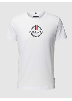 T-shirt o kroju slim fit z okrągłym dekoltem ze sklepu Peek&Cloppenburg  w kategorii T-shirty męskie - zdjęcie 168991302