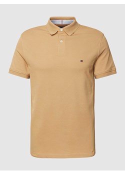 Koszulka polo w jednolitym kolorze ze sklepu Peek&Cloppenburg  w kategorii T-shirty męskie - zdjęcie 168991313