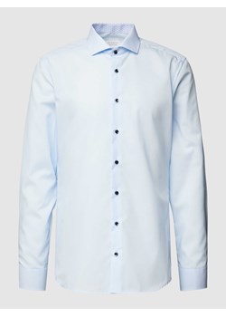 Koszula biznesowa o kroju regular fit z kołnierzykiem typu cutaway ze sklepu Peek&Cloppenburg  w kategorii Koszule męskie - zdjęcie 168991474