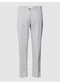 Spodnie materiałowe o kroju regular fit w kant model ‘STYLE.MARA’ ze sklepu Peek&Cloppenburg  w kategorii Spodnie damskie - zdjęcie 168991612