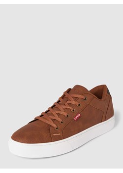 Sneakersy w jednolitym kolorze model ‘COURTRIGHT’ ze sklepu Peek&Cloppenburg  w kategorii Buty sportowe męskie - zdjęcie 168991753