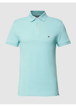 Koszulka polo o kroju slim fit ze wzorem w paski model ‘1985’ ze sklepu Peek&Cloppenburg  w kategorii T-shirty męskie - zdjęcie 168991831