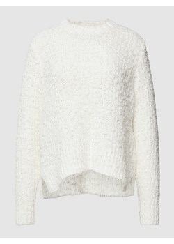 Sweter z dzianiny z fakturowanym wzorem model ‘Prizzy’ ze sklepu Peek&Cloppenburg  w kategorii Swetry damskie - zdjęcie 168991904