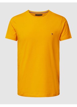 T-shirt o kroju slim fit z wyhaftowanym logo ze sklepu Peek&Cloppenburg  w kategorii T-shirty męskie - zdjęcie 168992080