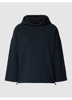 Bluza z kapturem i fakturowanym wzorem model ‘Golonja’ ze sklepu Peek&Cloppenburg  w kategorii Bluzy damskie - zdjęcie 168992213