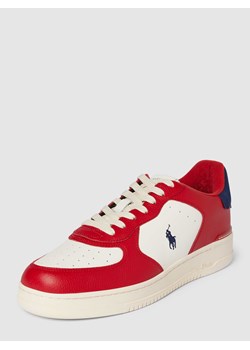 Sneakersy z wyhaftowanym logo model ‘MASTERS’ ze sklepu Peek&Cloppenburg  w kategorii Buty sportowe męskie - zdjęcie 168992293