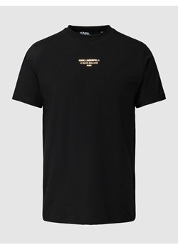 T-shirt z nadrukiem z logo ze sklepu Peek&Cloppenburg  w kategorii T-shirty męskie - zdjęcie 168992301