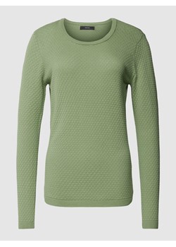 Sweter z dzianiny z fakturowanym wzorem ze sklepu Peek&Cloppenburg  w kategorii Swetry damskie - zdjęcie 168992303