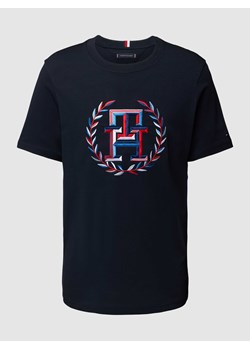 T-shirt o kroju regular fit z wyhaftowanym logo ze sklepu Peek&Cloppenburg  w kategorii T-shirty męskie - zdjęcie 168992573