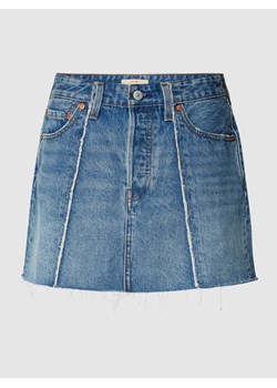 Spódnica jeansowa z frędzlami ze sklepu Peek&Cloppenburg  w kategorii Spódnice - zdjęcie 168992704