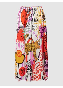 Długa spódnica z czystej wiskozy model ‘Straberry Magaritta’ ze sklepu Peek&Cloppenburg  w kategorii Spódnice - zdjęcie 168992804