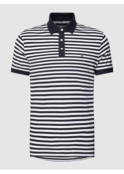 Koszulka polo o kroju slim fit ze wzorem w paski model ‘1985’ ze sklepu Peek&Cloppenburg  w kategorii T-shirty męskie - zdjęcie 168992861