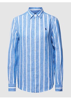 Bluzka koszulowa ze wzorem w paski ze sklepu Peek&Cloppenburg  w kategorii Koszule damskie - zdjęcie 168992881