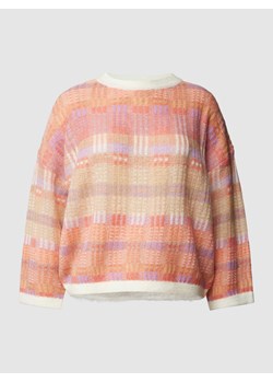 Sweter z dzianiny ze wzorem na całej powierzchni ‘Polira’ ze sklepu Peek&Cloppenburg  w kategorii Swetry damskie - zdjęcie 168992941