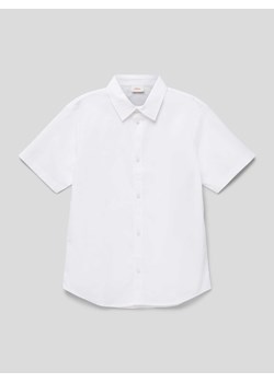 Koszula casualowa w jednolitym kolorze ze sklepu Peek&Cloppenburg  w kategorii Koszule chłopięce - zdjęcie 168992973