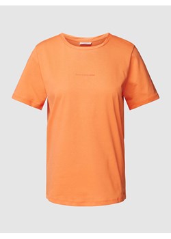 T-shirt w jednolitym kolorze ze sklepu Peek&Cloppenburg  w kategorii Bluzki damskie - zdjęcie 168993091