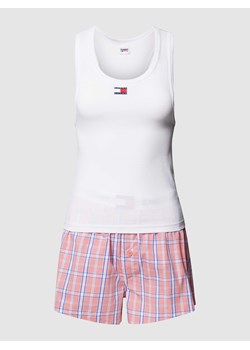 Piżama z naszywką z logo model ‘HERITAGE’ ze sklepu Peek&Cloppenburg  w kategorii Piżamy damskie - zdjęcie 168993180