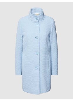 Płaszcz z fakturowanym wzorem ze sklepu Peek&Cloppenburg  w kategorii Płaszcze damskie - zdjęcie 168993233