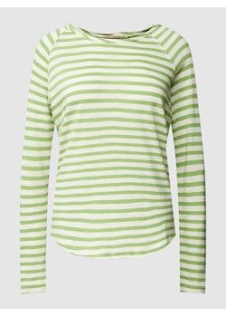 Bluzka z długim rękawem z wzorem w paski ze sklepu Peek&Cloppenburg  w kategorii Bluzki damskie - zdjęcie 168993313