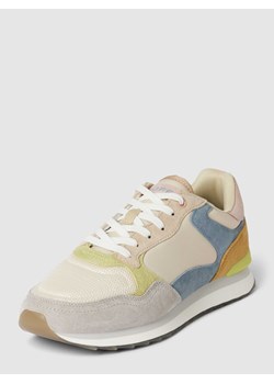 Sneakersy skórzane z obszyciem w kontrastowym kolorze model ‘CABO SAN LUCAS’ ze sklepu Peek&Cloppenburg  w kategorii Buty sportowe damskie - zdjęcie 168993351
