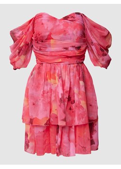 Sukienka koktajlowa z kwiatowym nadrukiem ze sklepu Peek&Cloppenburg  w kategorii Sukienki - zdjęcie 168993494
