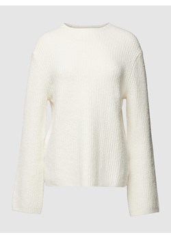 Sweter z dzianiny z efektem prążkowania ze sklepu Peek&Cloppenburg  w kategorii Swetry damskie - zdjęcie 168993731