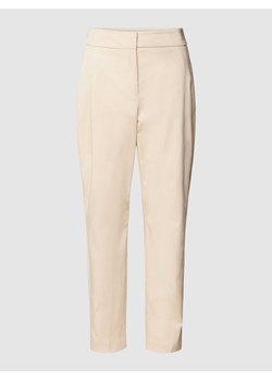 Spodnie materiałowe w jednolitym kolorze ze sklepu Peek&Cloppenburg  w kategorii Spodnie damskie - zdjęcie 168993753