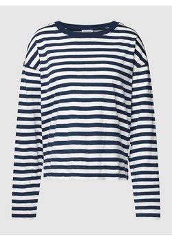 Bluzka z długim rękawem z wzorem w paski ze sklepu Peek&Cloppenburg  w kategorii Bluzki damskie - zdjęcie 168994150