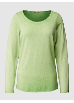 Sweter z dzianiny z aplikacją z logo ze sklepu Peek&Cloppenburg  w kategorii Swetry damskie - zdjęcie 168994154